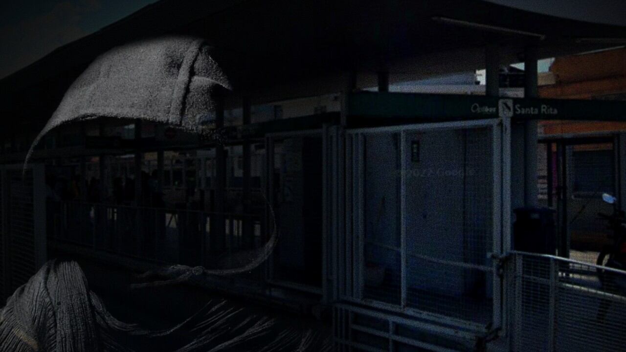 Fantasma de mujer se aparece en estación Santa Rita