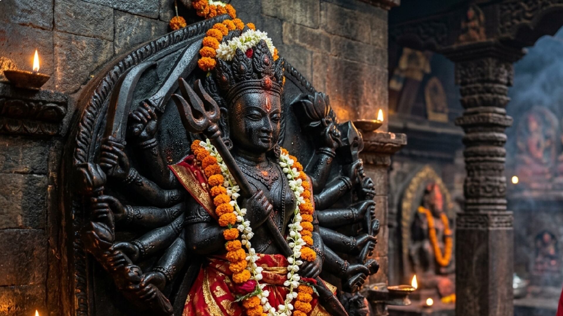 ¿Fue una señal? La misteriosa DIOSA de Nepal que “sudó” días antes de una tragedia que dejó decenas de mu3rtos