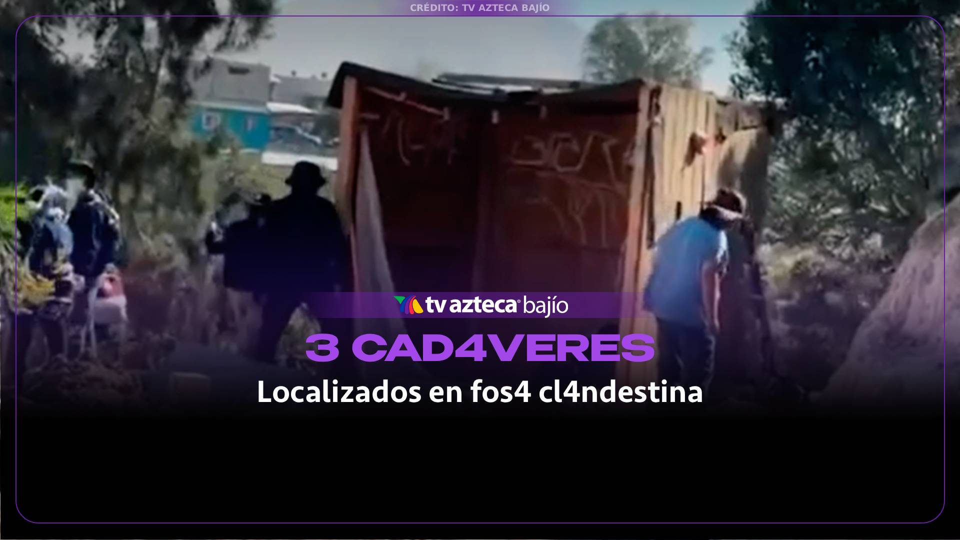 ¡IMÁGENES SENSIBLES! Video del momento EXACTO en que se localizan CAD4VERES HUM4NOS