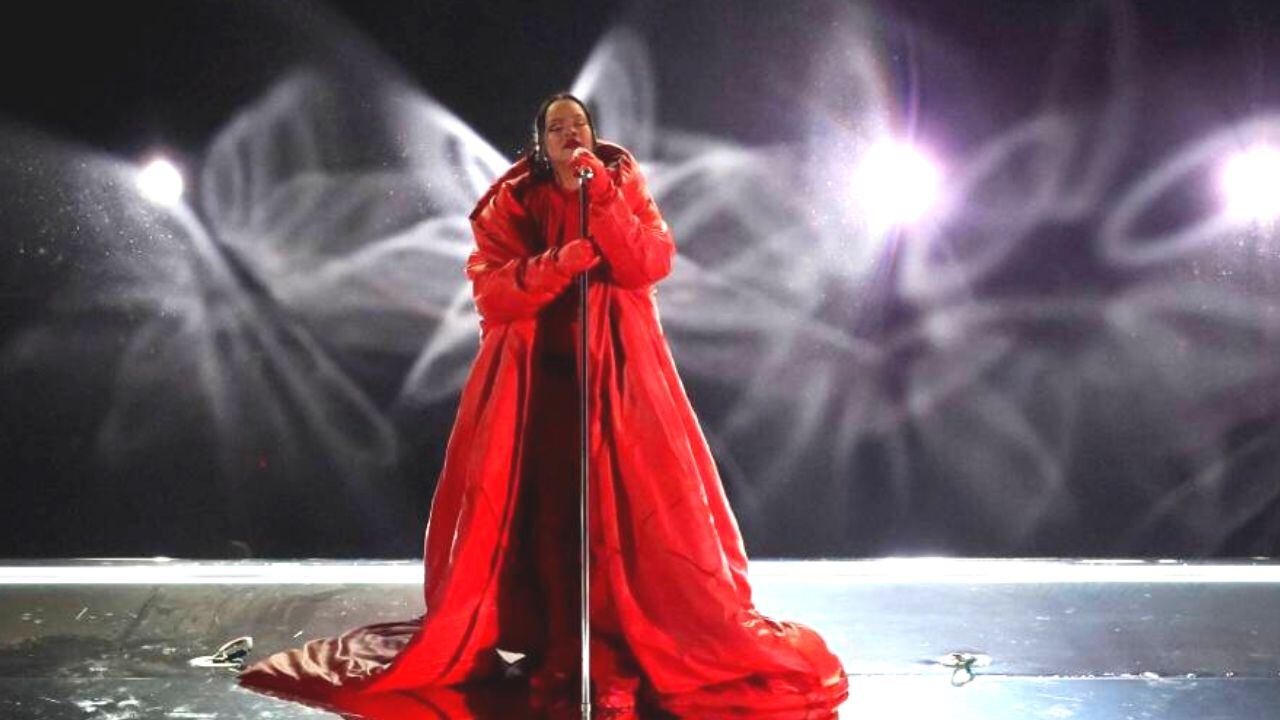 Rihanna en el halftime show