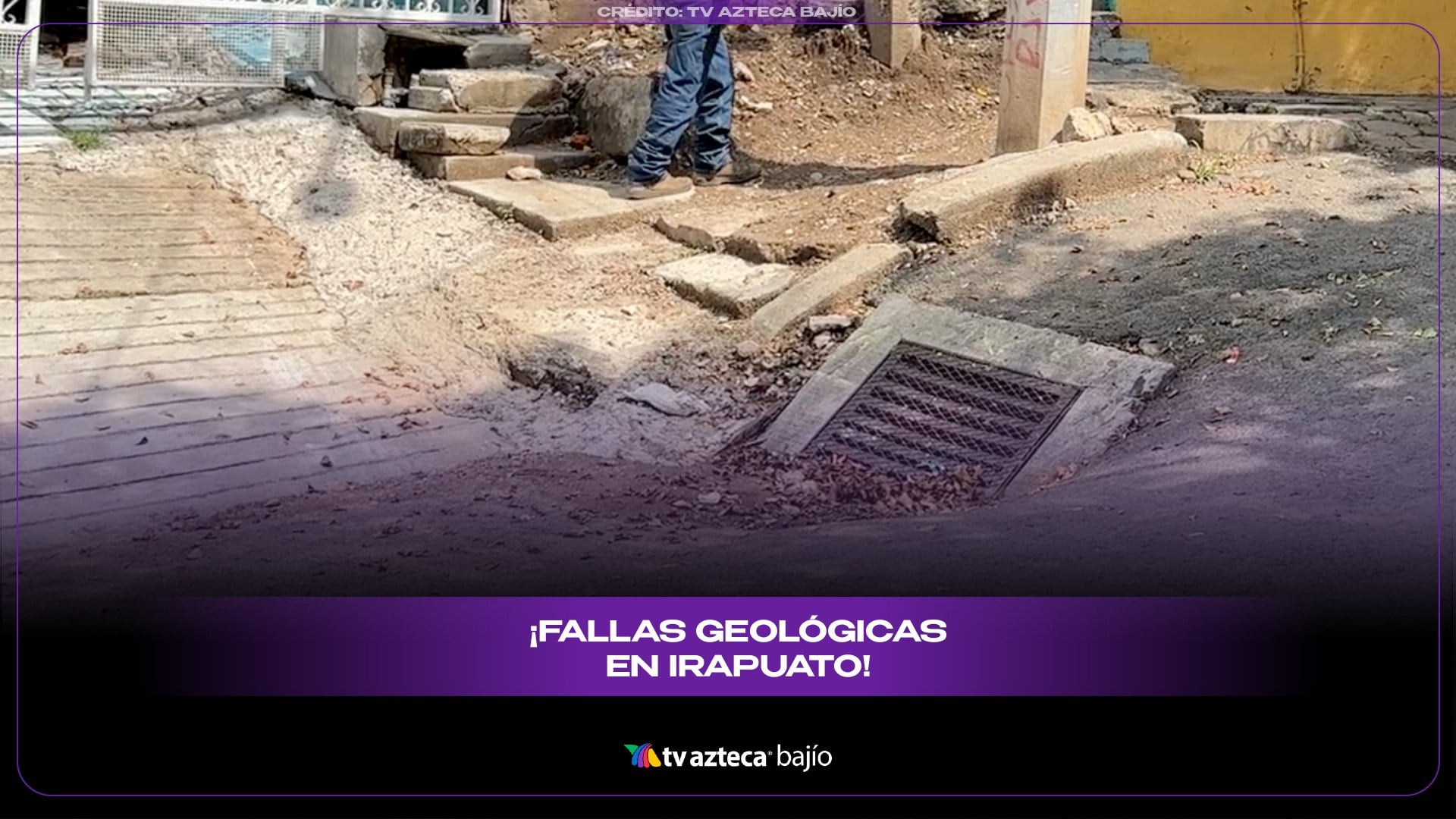 En Irapuato, las fallas geológicas y el hundimiento del terreno son un problema documentado desde hace décadas.