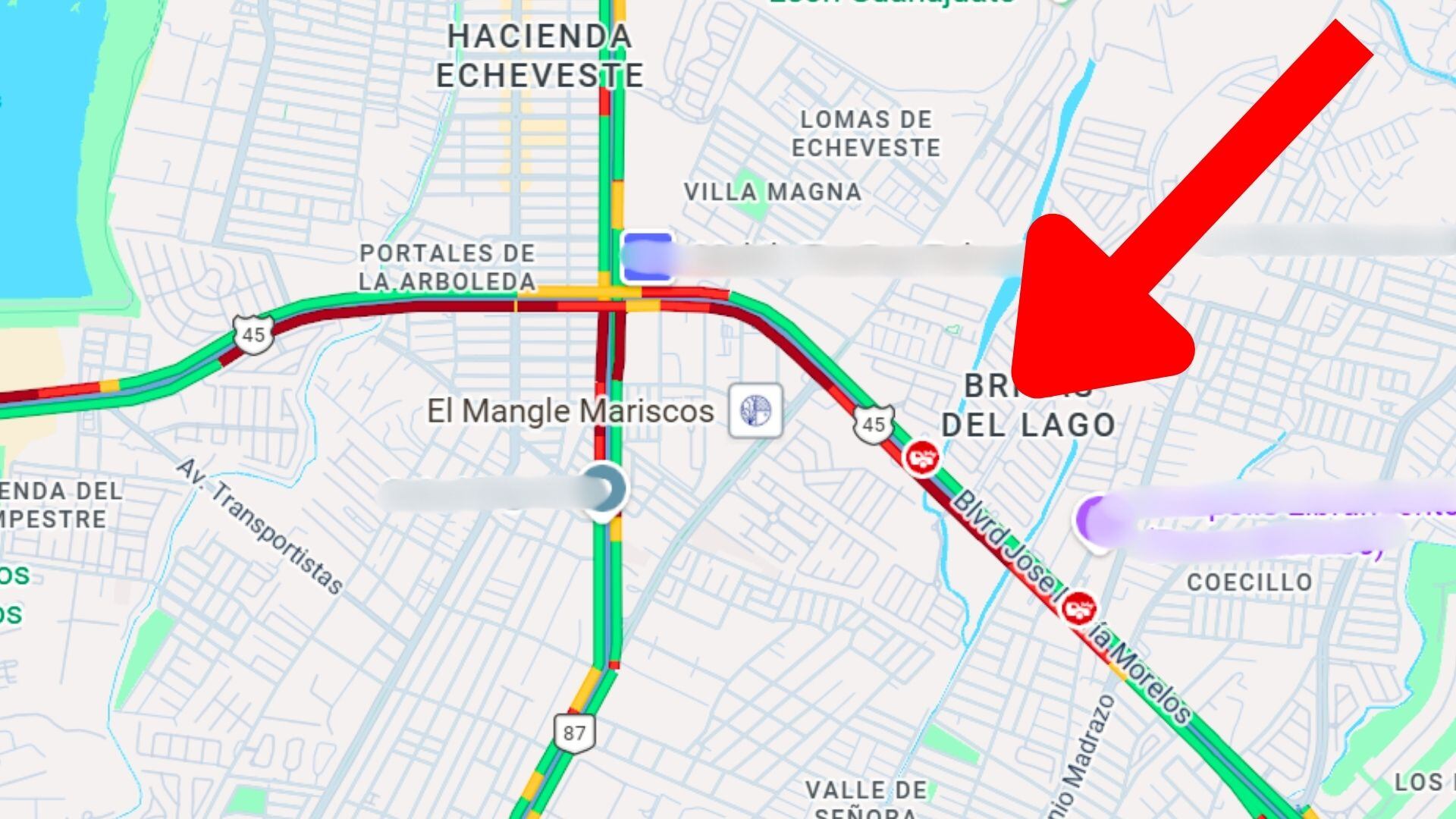¡ALERTA! Choque MÚLTIPLE desata tráfico intenso en puente Ibarrilla, sobre el Libramiento, en León: así luce la zona