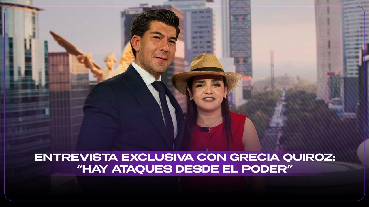 Entrevista exclusiva: Grecia Quiroz responde a señalamientos por el caso de Carlos Manzo y su futuro político
