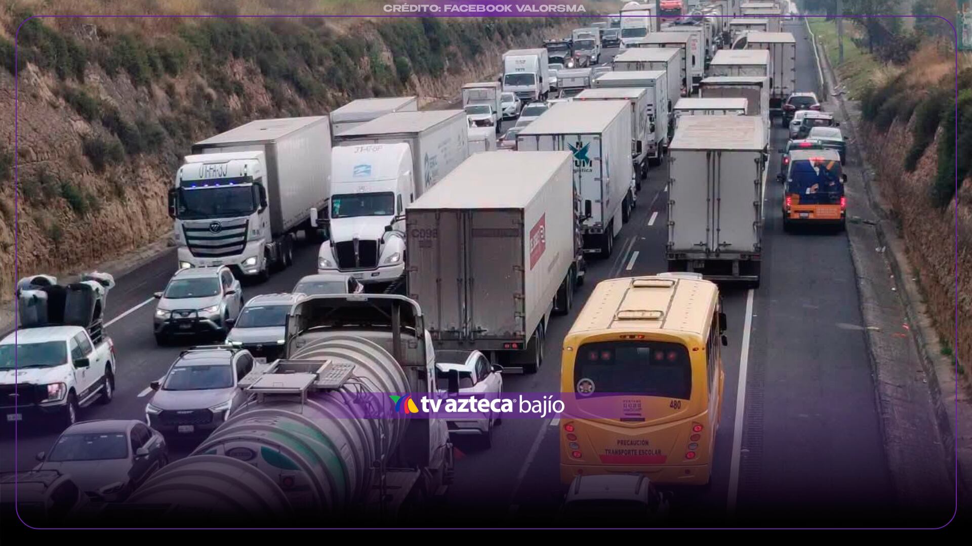 ¡BLOQUEO TOTAL en Guanajuato! Estas carreteras presentan CIERRES VIALES de ÚLTIMA HORA HOY martes 27 de octubre