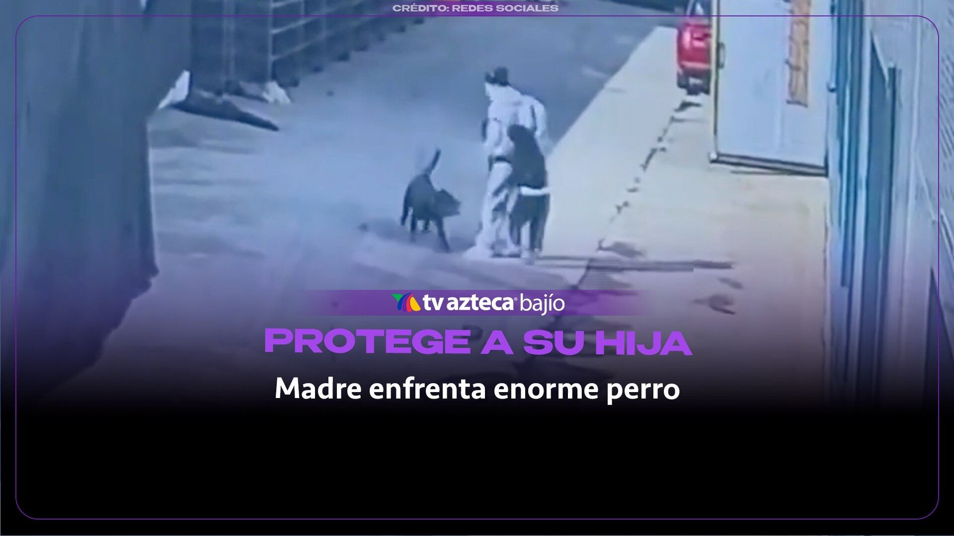 IMÁGENES SENSIBLES: Madre protege con su propio cu3rpo a su hija de AT4QUE de un enorme PERRO; así ocurrió