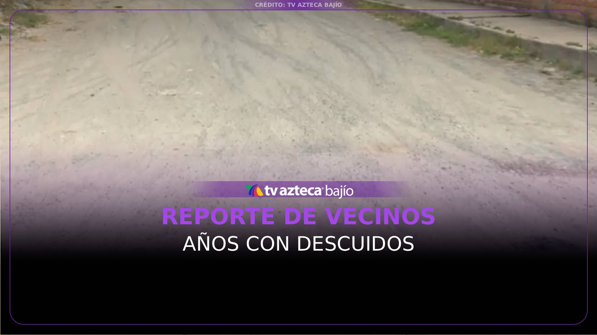 Años en descuido con la calle de Romita; esto dicen los vecinos