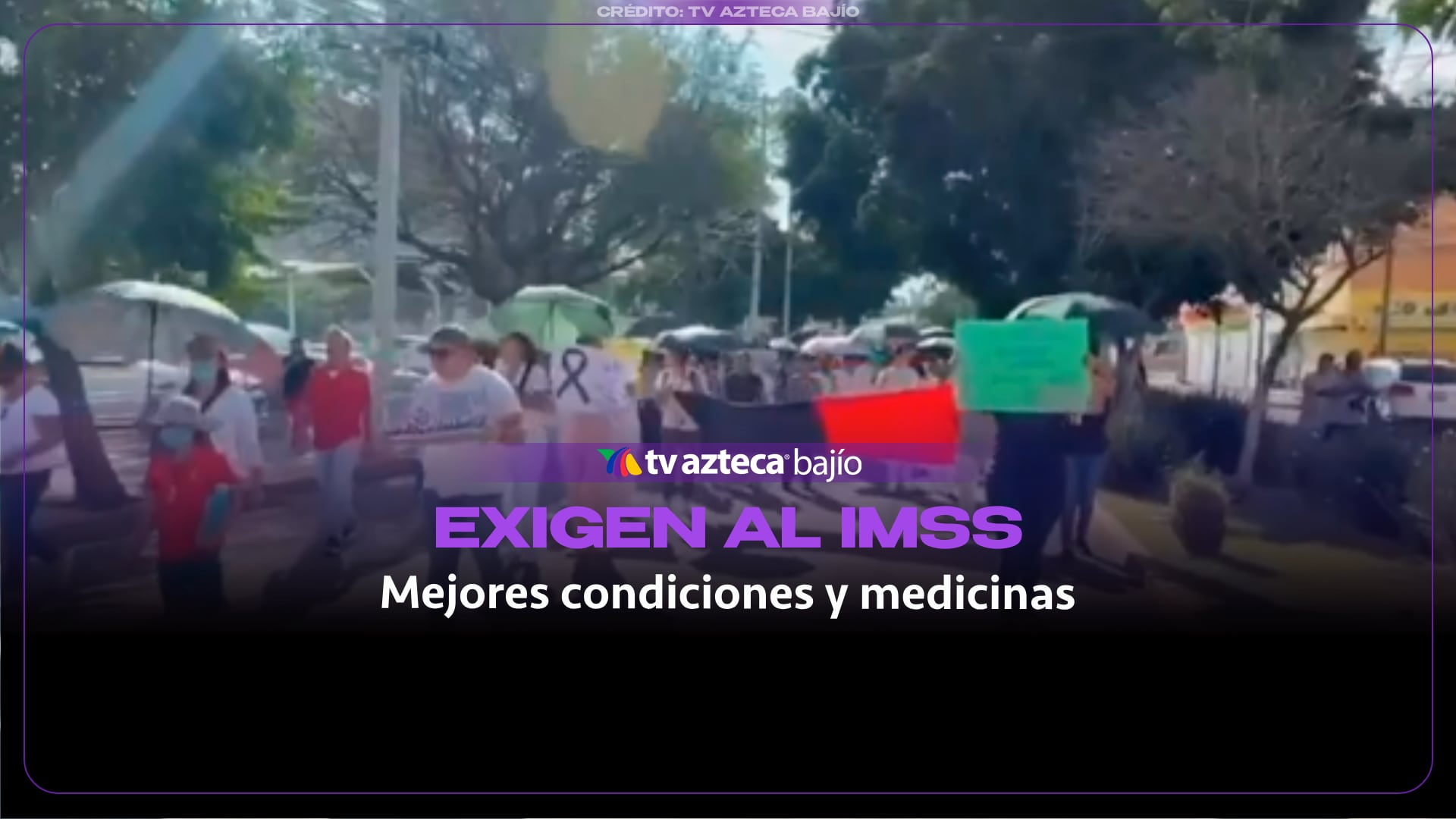 Personal del IMSS se manifiesta en Irapuato; piden mejores condiciones laborales y abastecer medicamentos