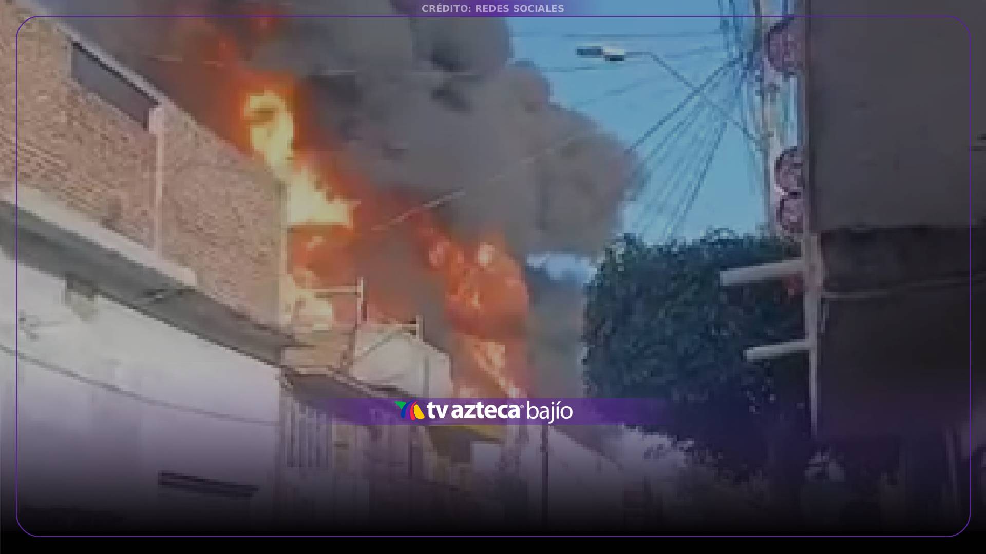 VIDEO: ¡ÚLTIMA HORA! Reportan incendio en una fábrica de la colonia San Nicolás, en León